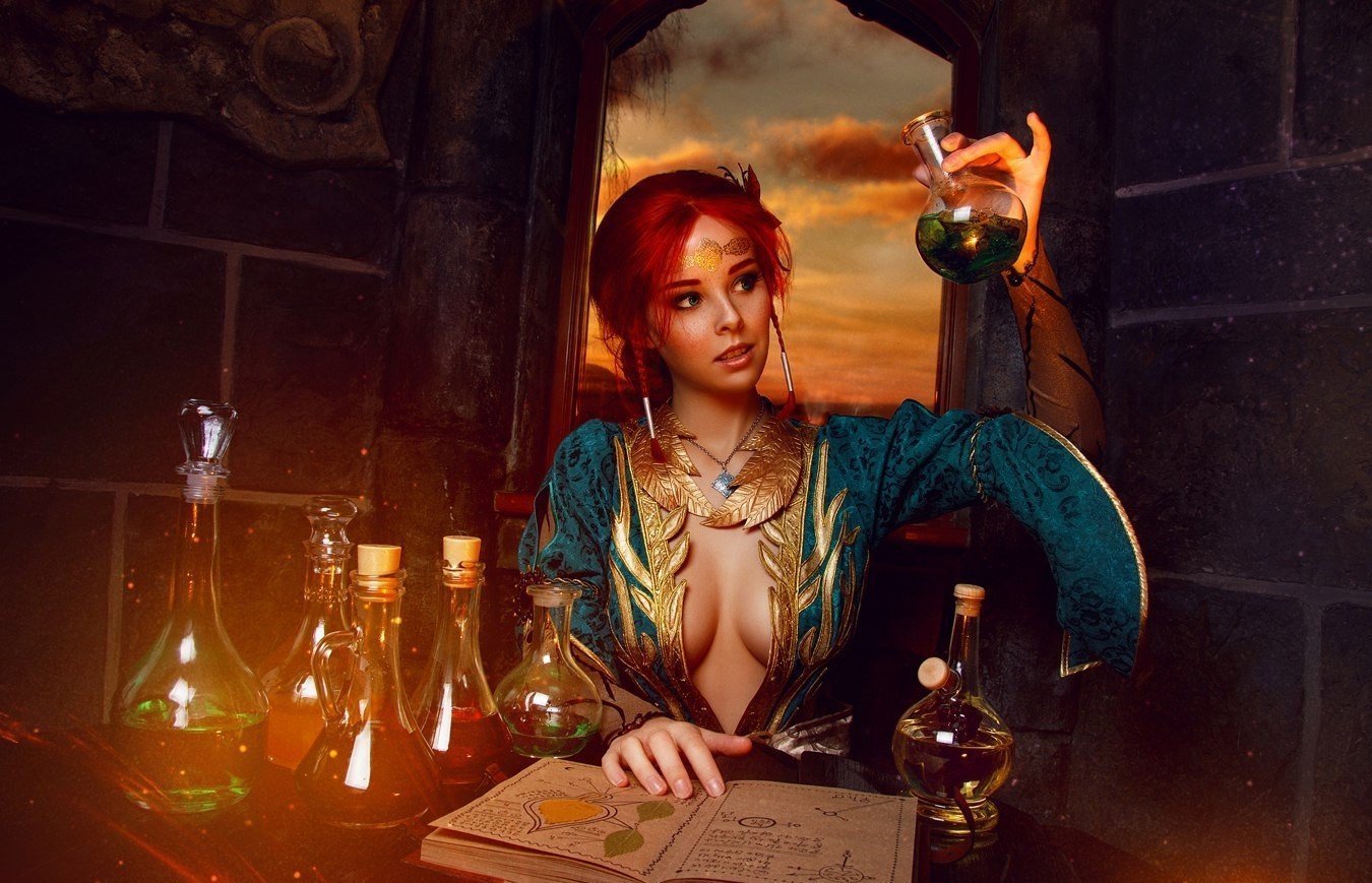 Рыжая королева магии 30 лучших косплеев на Трисс из The Witcher 3