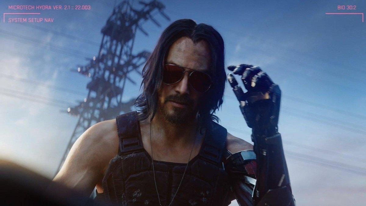 Киану Ривз снялся в новой рекламе Cyberpunk 2077