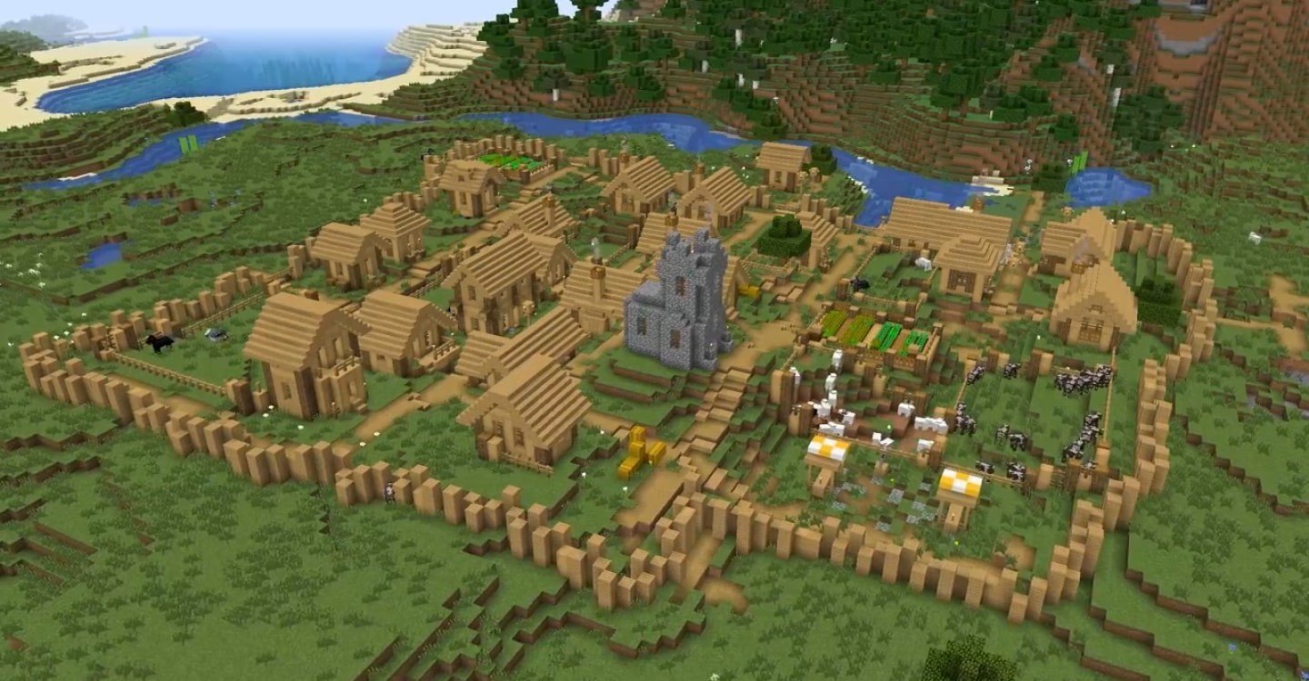 Как в Minecraft найти деревню при помощи команд