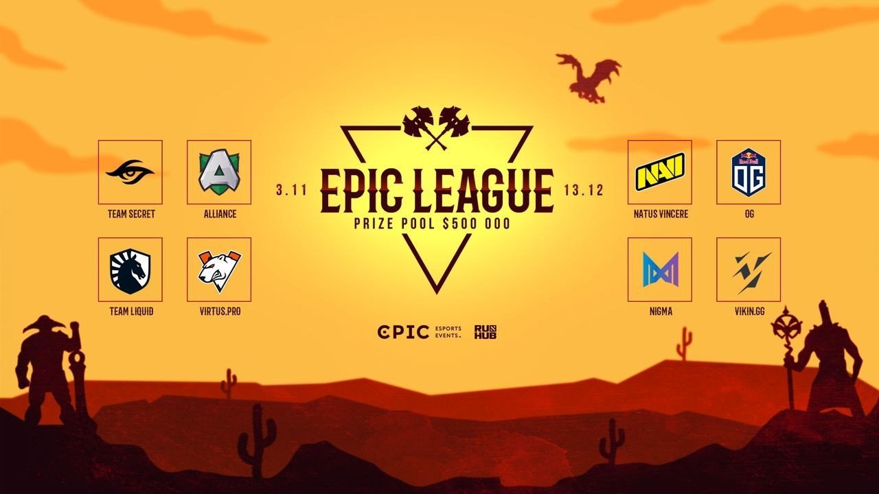 Virtuspro и NAVI сыграют на EPIC League все подробности о турнире на 500000
