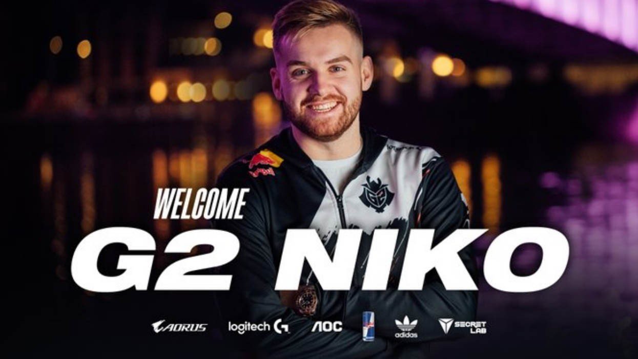 NiKo официально присоединился к G2 Esports