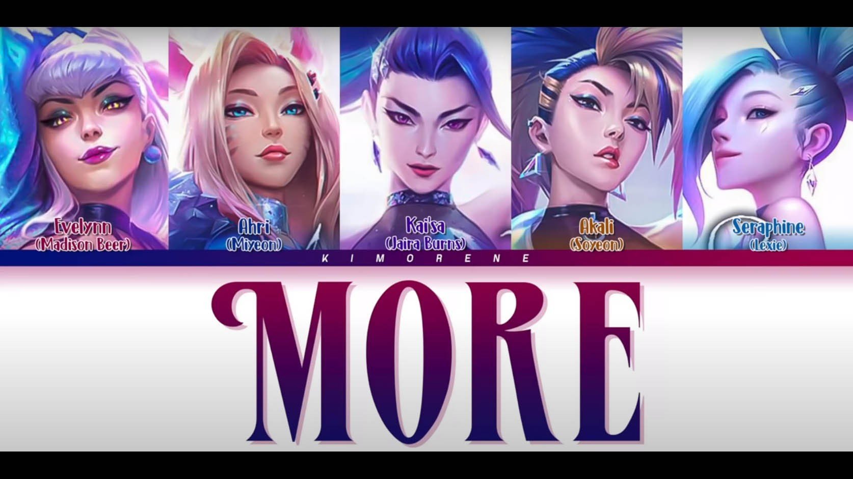 Виртуальная группа KDA из LoL выпустила новый клип