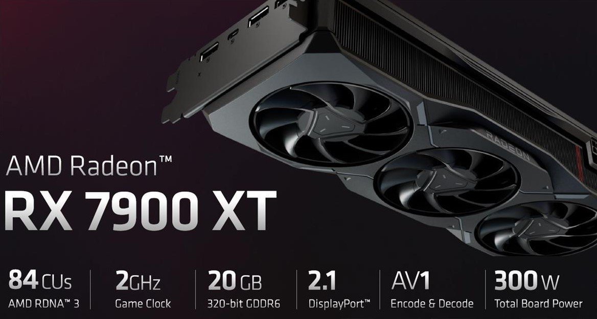 AMD представила новые видеокарты серии RX 7900 XT которые могут превзойти RTX 4090