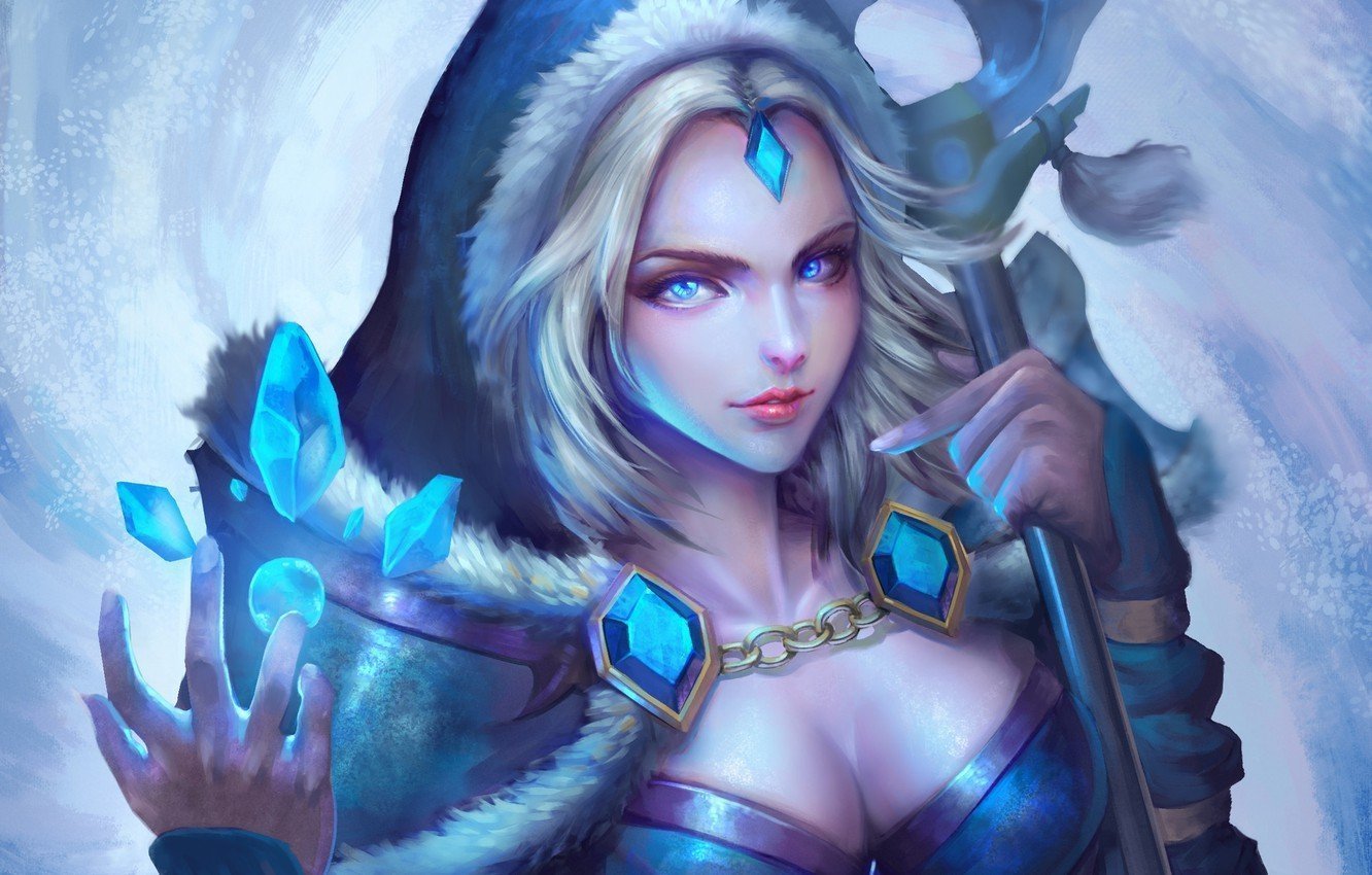Crystal maiden dota by фото 93