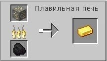 Плавильная печь в Minecraft