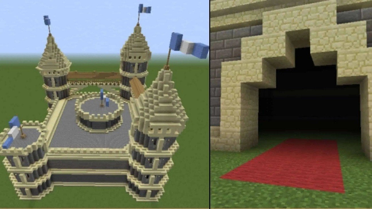 Как построить ЗАМОК в Minecraft | Строим БАШНИ и СТЕНЫ #1