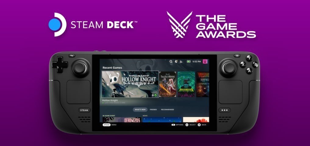 Valve будет дарить Steam Deck каждую минуту церемонии The Game Awards 2022