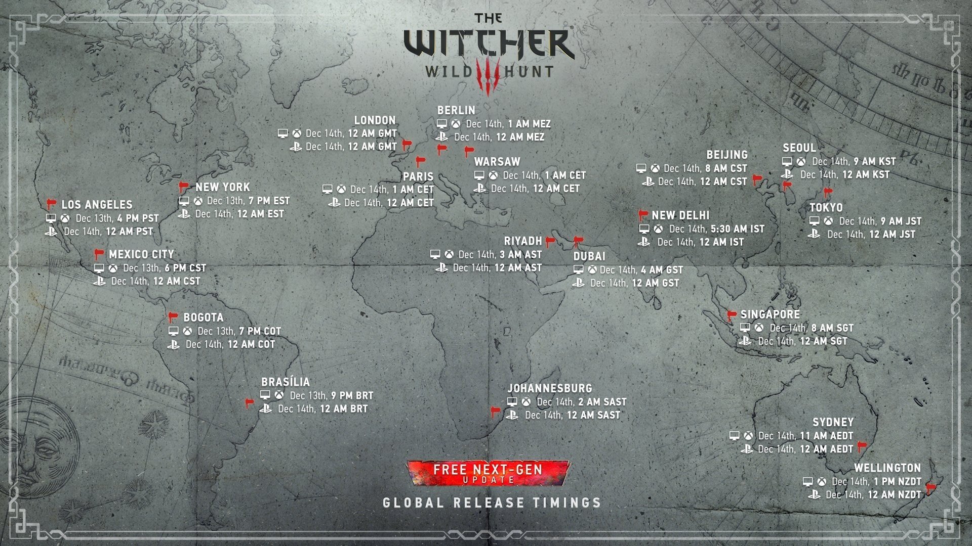 Авторы обновленной The Witcher 3 назвали точное время выхода Ведьмака 3
