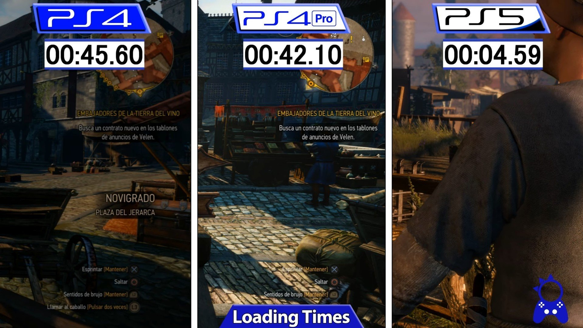 Некстгенверсию Ведьмака 3 на PS5 сравнили с оригинальной The Witcher для PS4