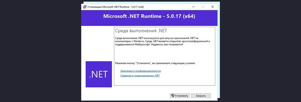 .NET 5.0 Runtime