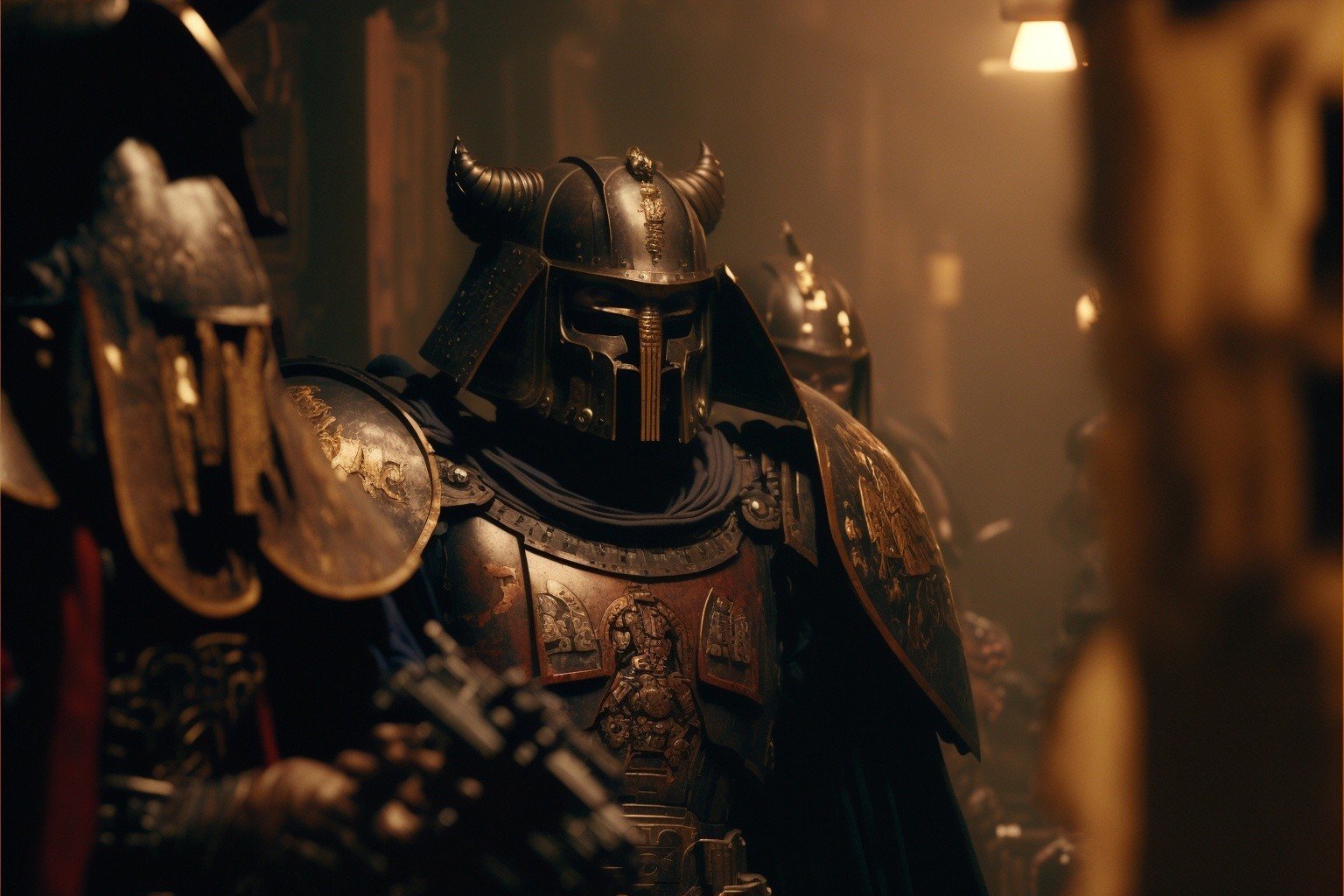 Нейросеть показала как могут выглядеть персонажи сериала по Warhammer 40К от Amazon