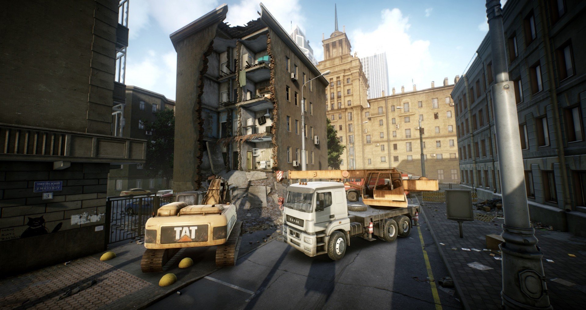 Локация «Улицы Таркова» из Escape from Tarkov