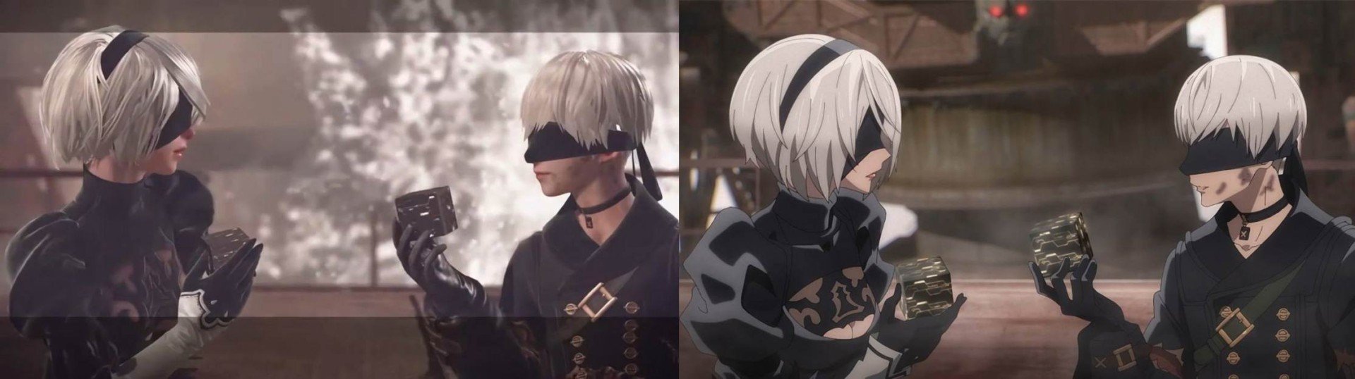 В аниме по NieR: Automata можно увидеть попу 2B под юбкой - CQ