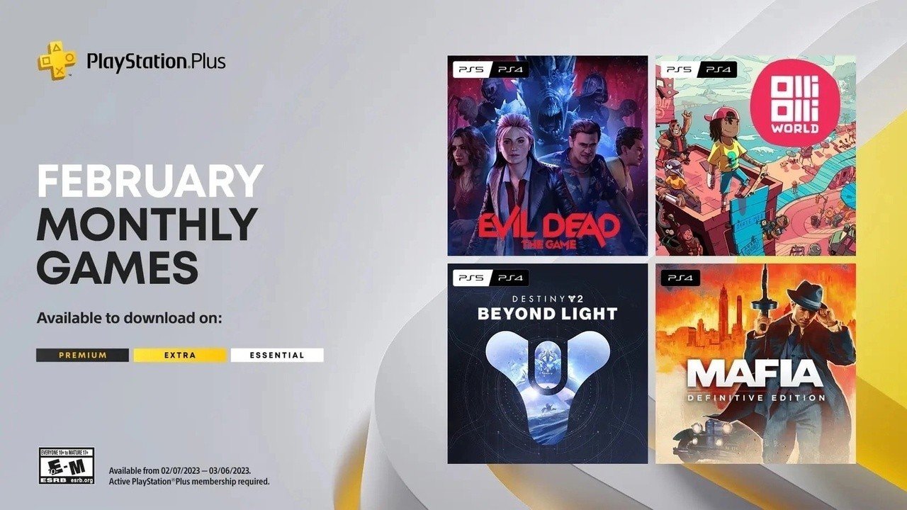 Объявлены 4 бесплатные игры по подписке PS Plus в феврале 2023 года