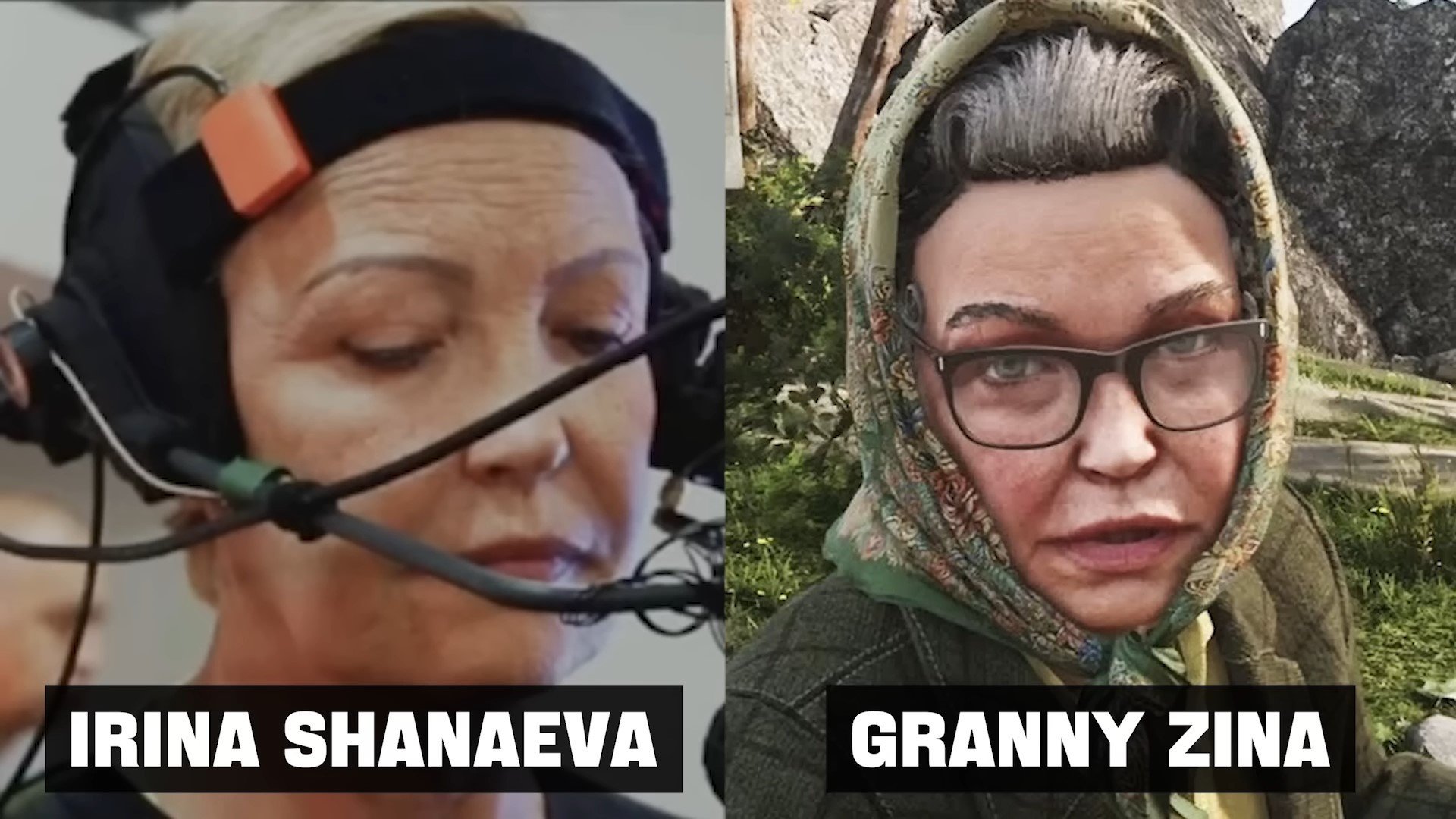 Как выглядят близняшки из Atomic Heart майор Нечаев и баба Зина в реальной жизни
