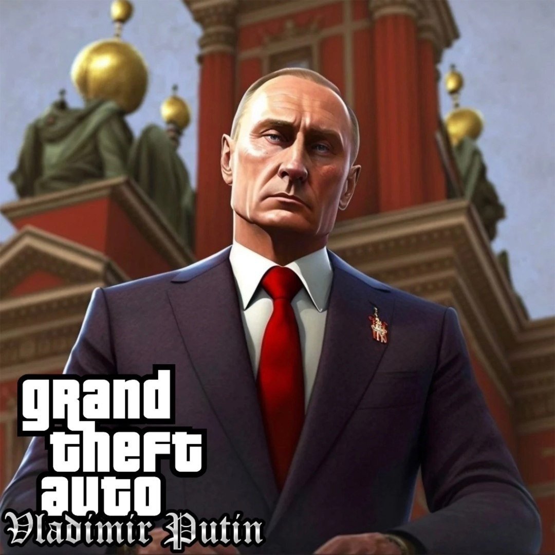 Как бы выглядели президенты стран в GTA Путин Байден и другие
