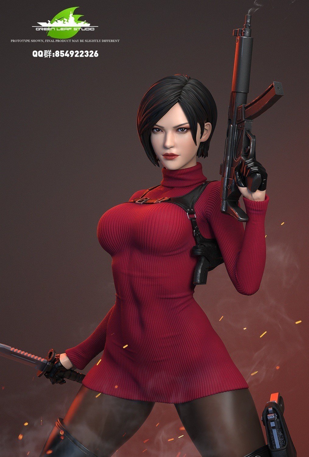 Соблазнительная Ада Вонг из Resident Evil 4 получила эротическую фигурку без одежды