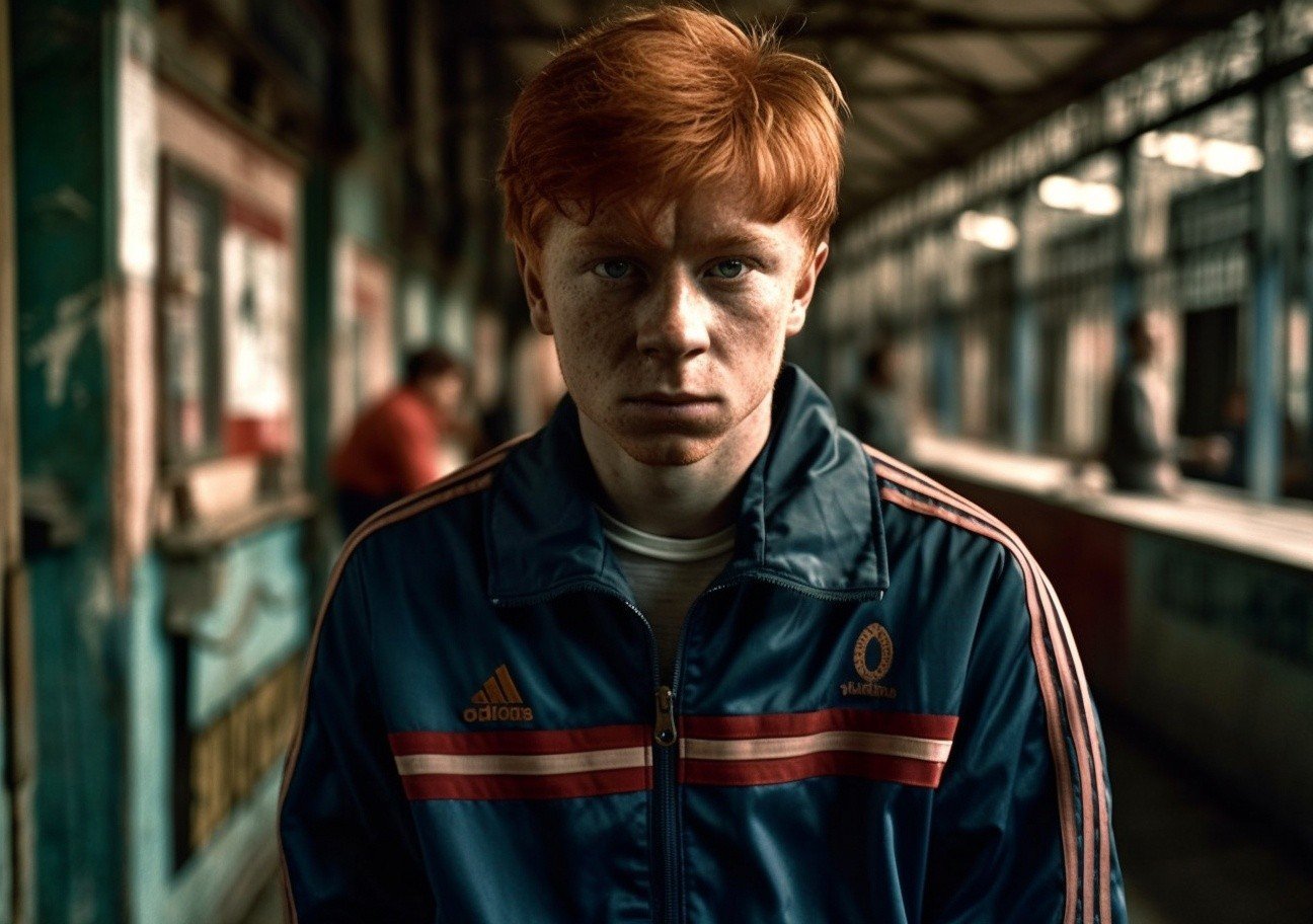 Героев Гарри Поттера изобразили в стиле реальных пацанов из России 90х