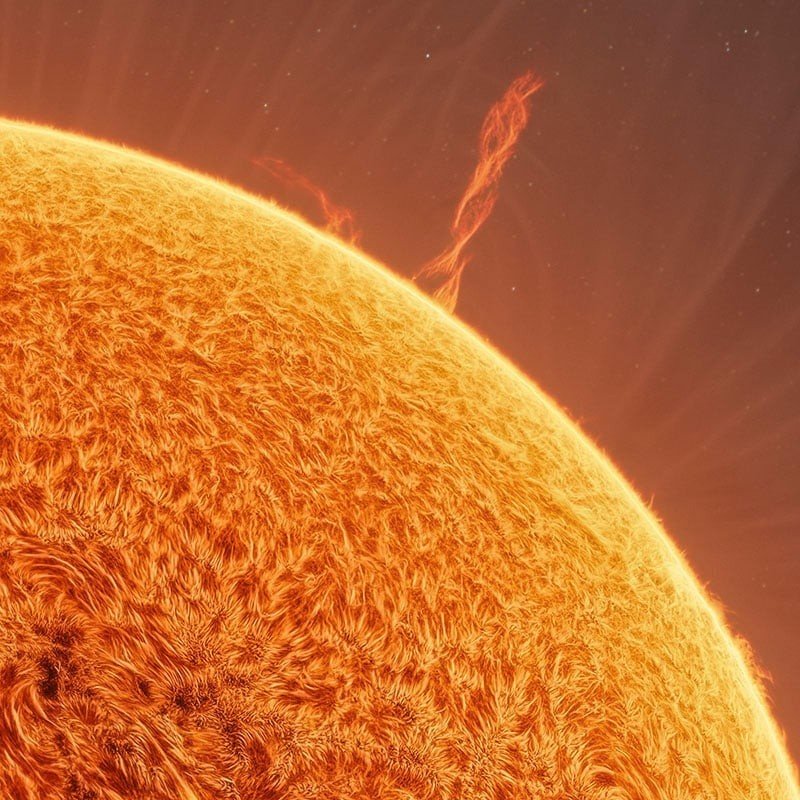 Появилось самое детализированное фото Солнца кадр собрали из 90 тысяч снимков