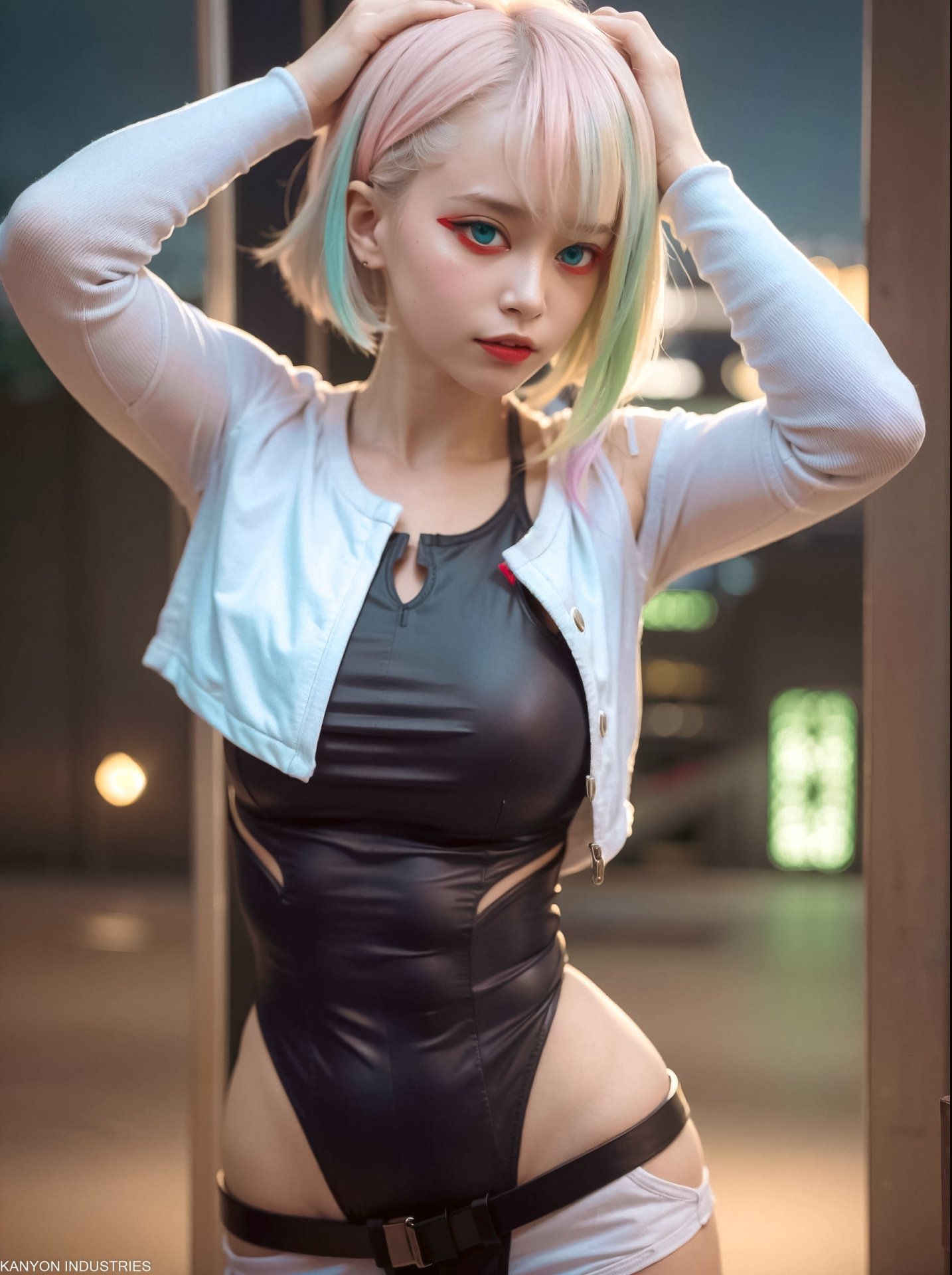 Cyberpunk cosplay girl фото 94