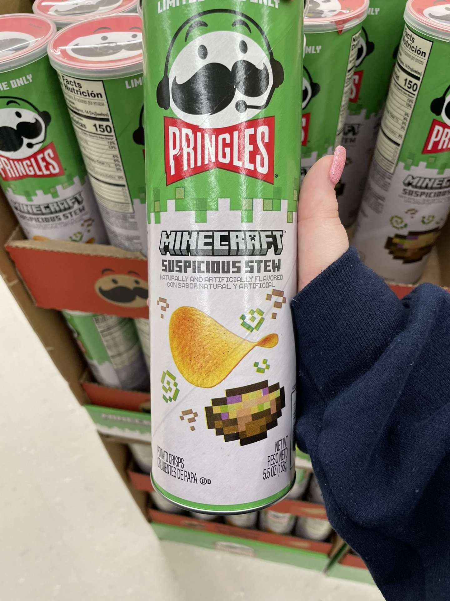 Pringles выпустила чипсы со вкусом необычного блюда из Minecraft - CQ