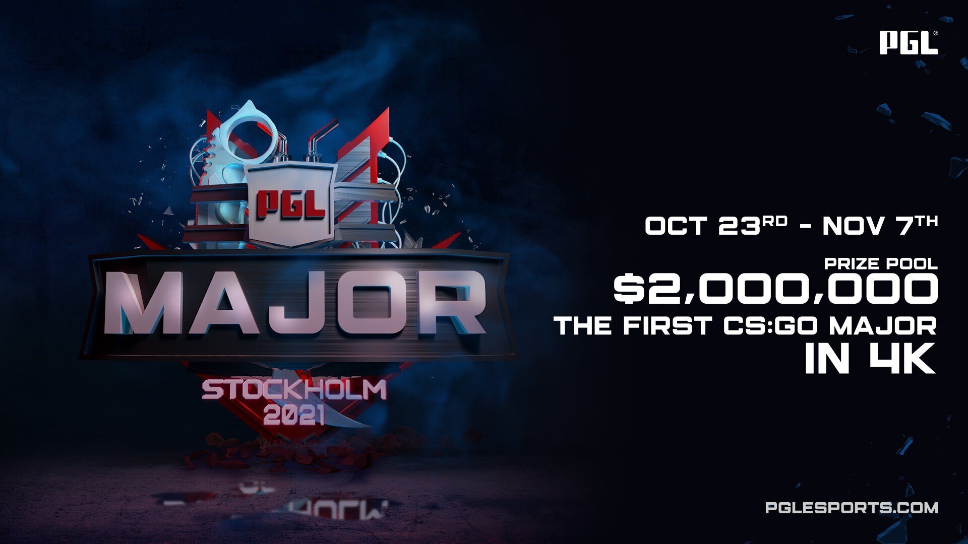 Major по CSGO состоится в конце октября в Стокгольме