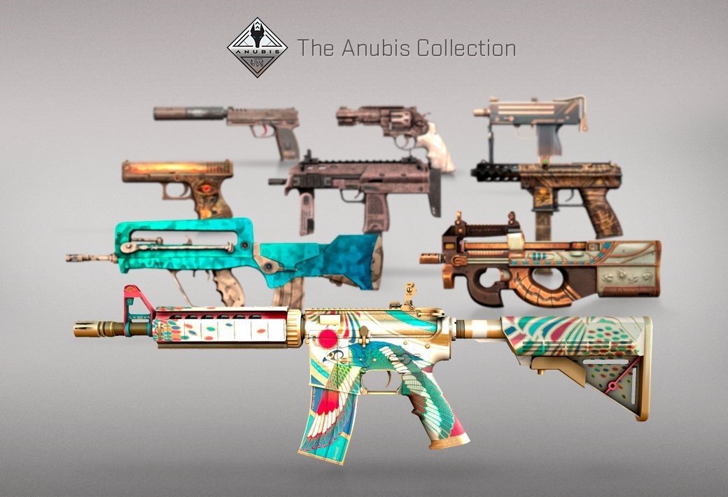 В СSGO добавили новую коллекцию скинов Anubis