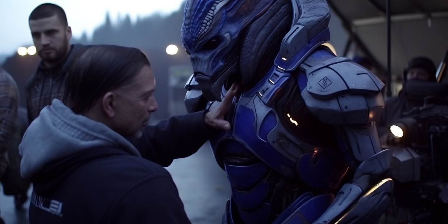 Нейросеть создала кадры из сериала по Mass Effect с Генри Кавиллом
