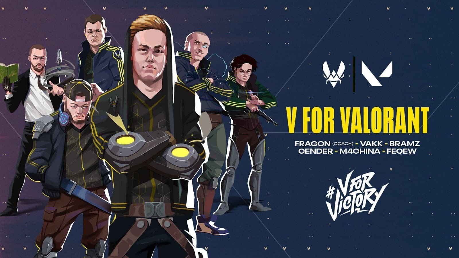 Team Vitality представила ростер по VALORANT