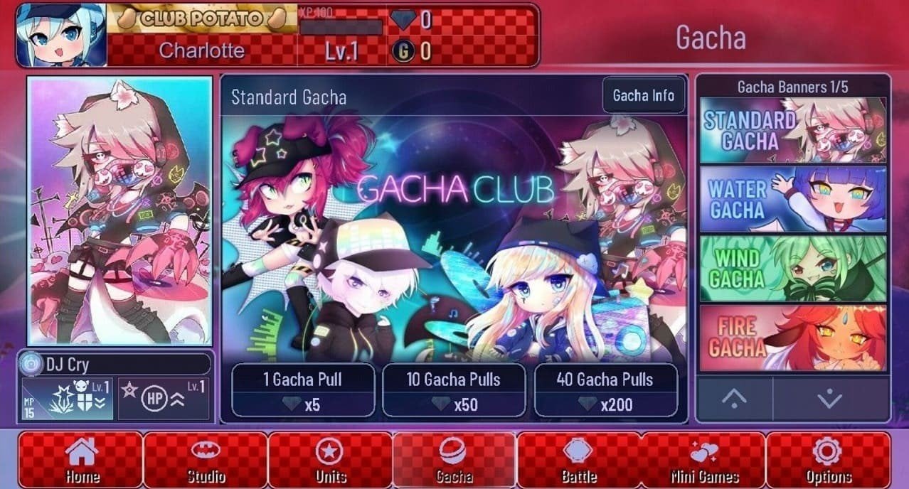 Гача 1.1.0. ОС Gacha Glitch. Обзор на Gacha Glitch. Gacha Glitch APK.