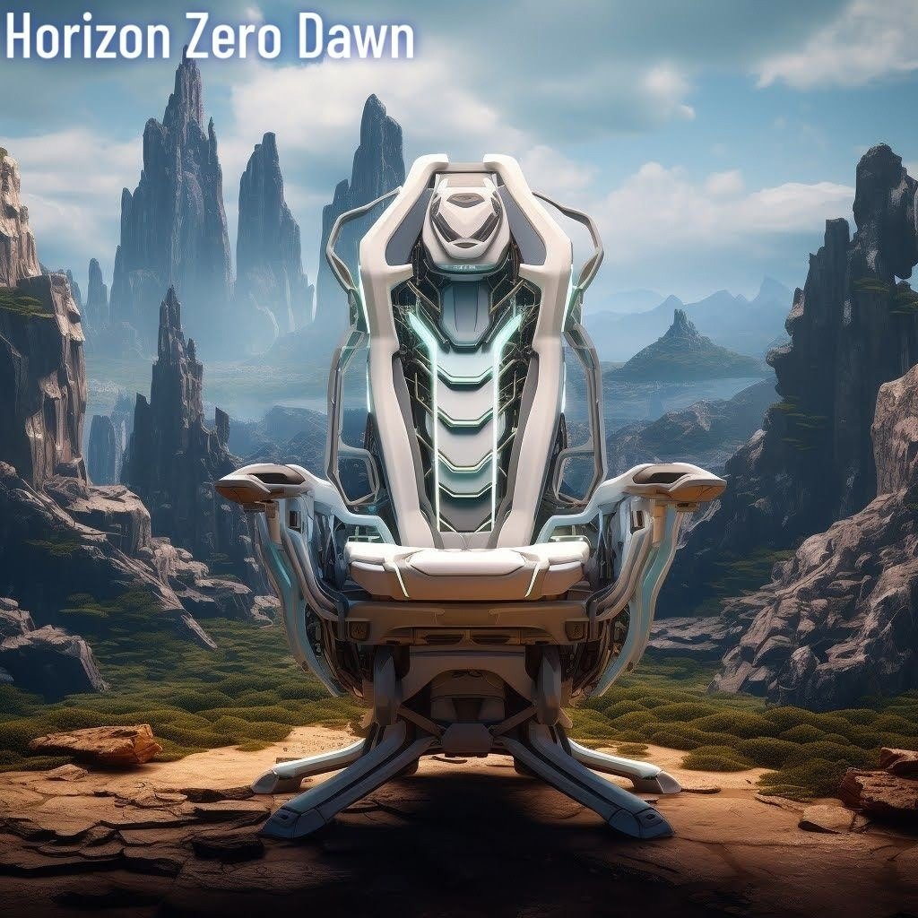 Нейросеть показала геймерские кресла в стиле Cyberpunk 2077 Skyrim и других игр