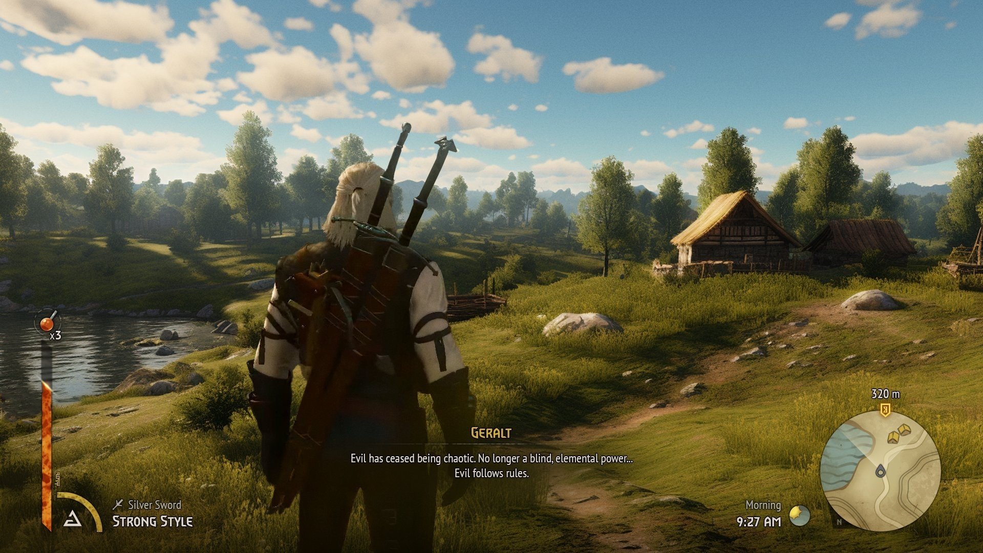 The Witcher 1 traduzido para português BR gameplay 