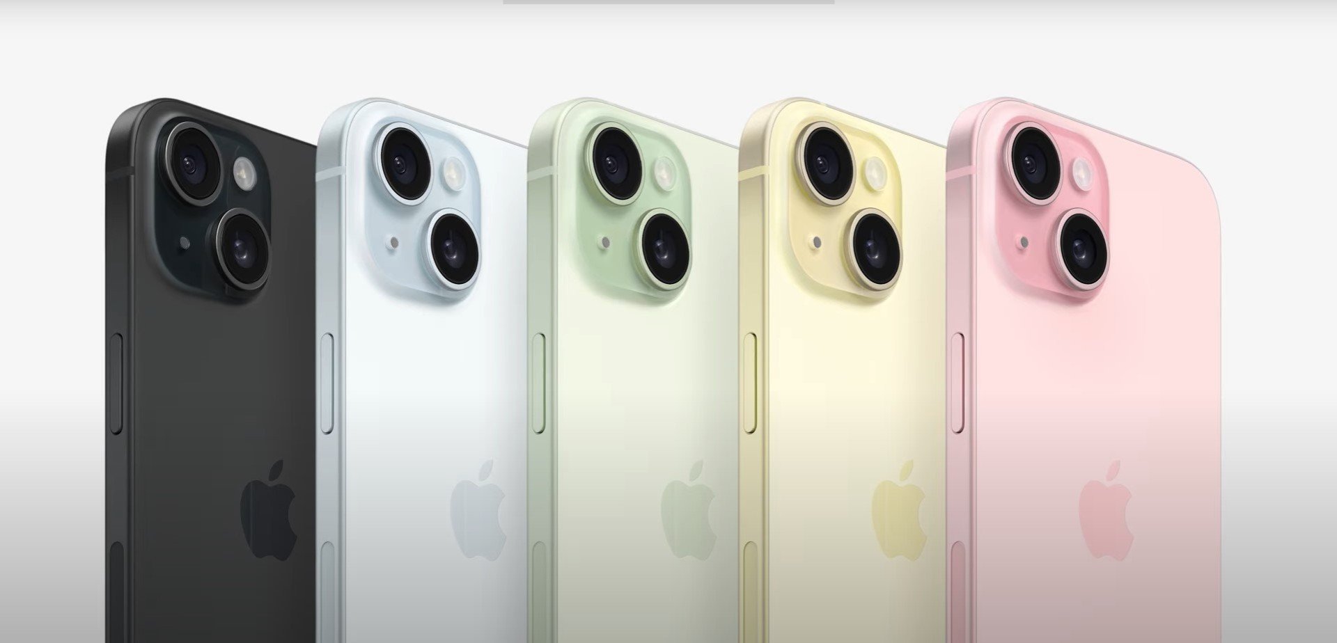 Фото в каких цветах выйдет iPhone 15