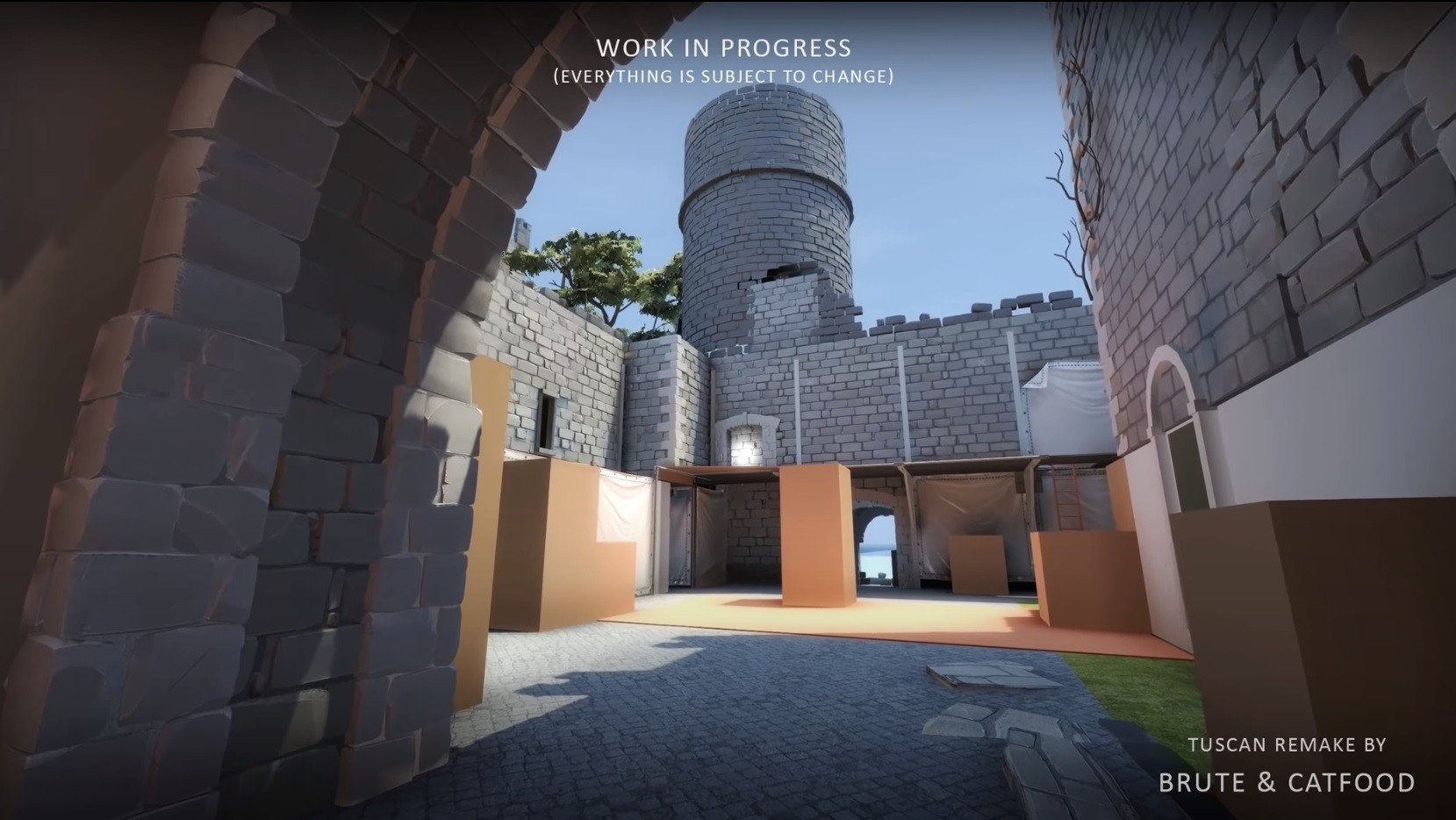 Левелдизайнеры обновили Tuscan в CSGO