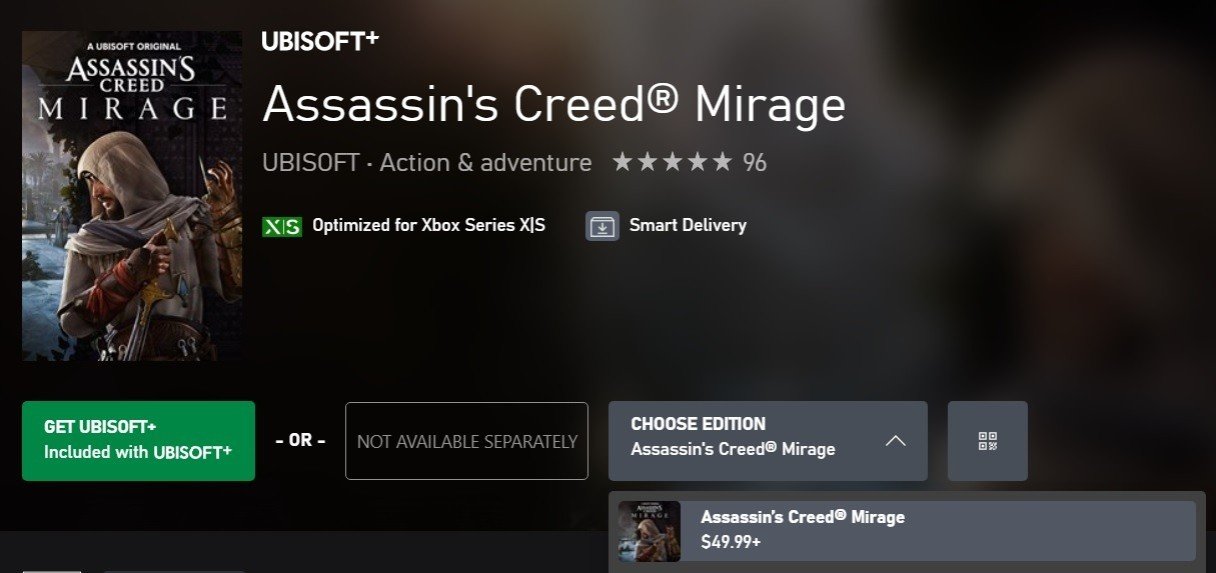 Как купить Assassins Creed Mirage на PS4 PS5 ПК и Xbox Series из России