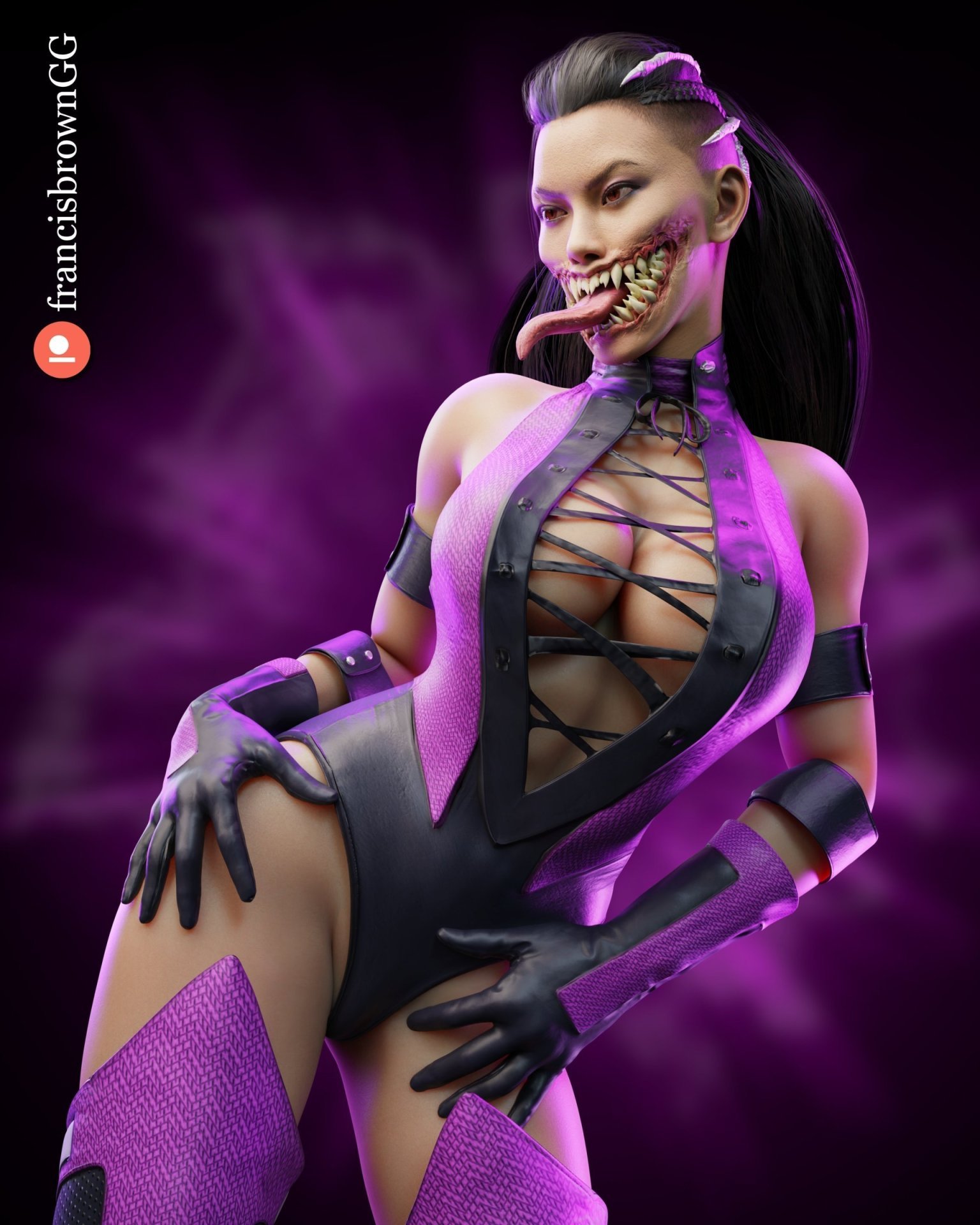 Милину, Китану и других героинь Mortal Kombat 1 показали голыми в виде 3D  моделей - CQ