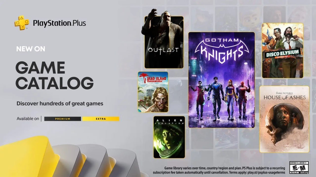 Gotham Knights и еще 14 игр раздадут бесплатно подписчикам PS Plus в  октябре - CQ