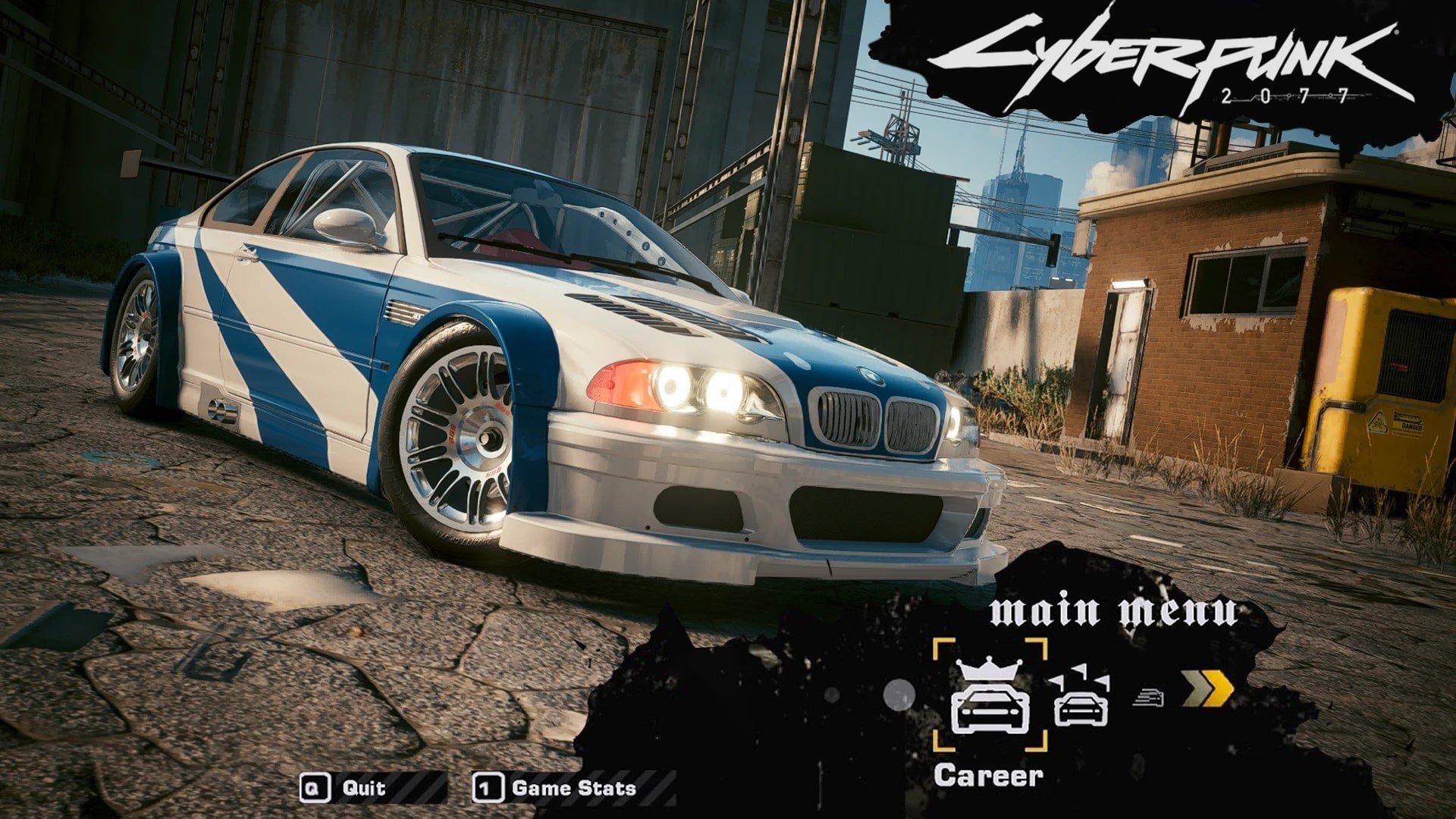 В Cyberpunk 2077 добавили легендарную BMW из NFS Most Wanted — игроки в  восторге - CQ