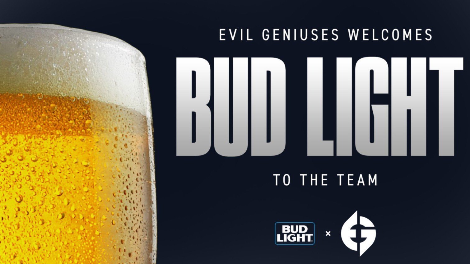 Bud Light стал спонсором Evil Geniuses