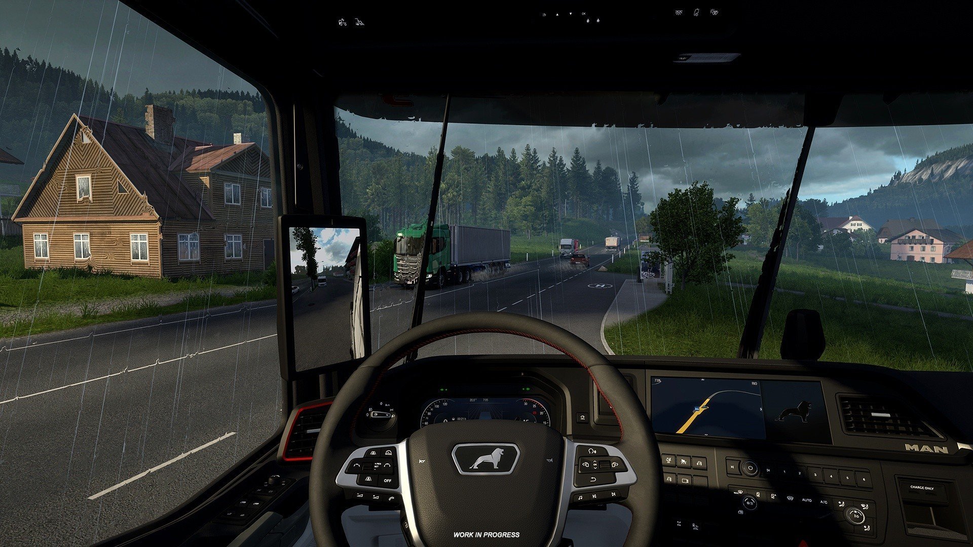 Графика в Euro Truck Simulator 2 станет лучше первые кадры понравились игрокам