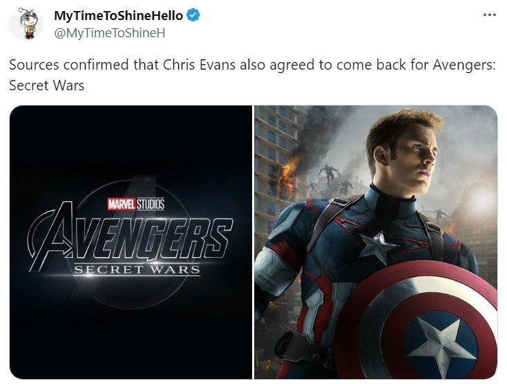 Marvel добилась своего Роберт Даунимладший и Крис Эванс вернутся в Мстители