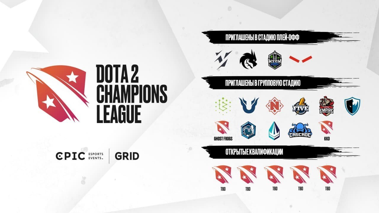 Epic Esports Events вместе с GRID проведут турнир по Dota 2