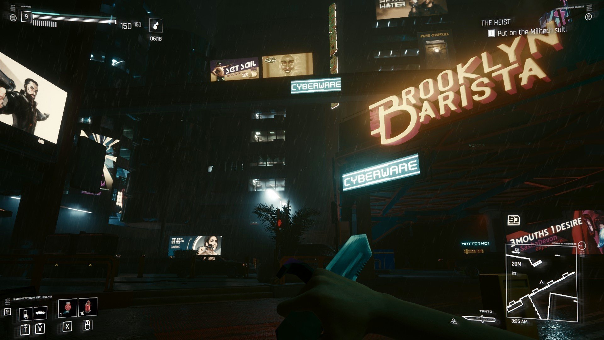 Атмосфера Cyberpunk 2077 стала схожей с Blade Runner