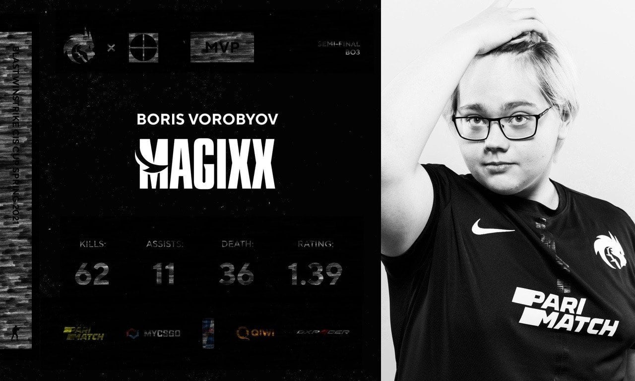 Team Spirit прошла в следующий раунд BLAST Spring Showdown