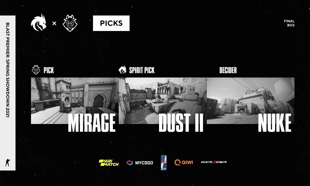 G2 прошла в финал BLAST Premier Spring Showdown