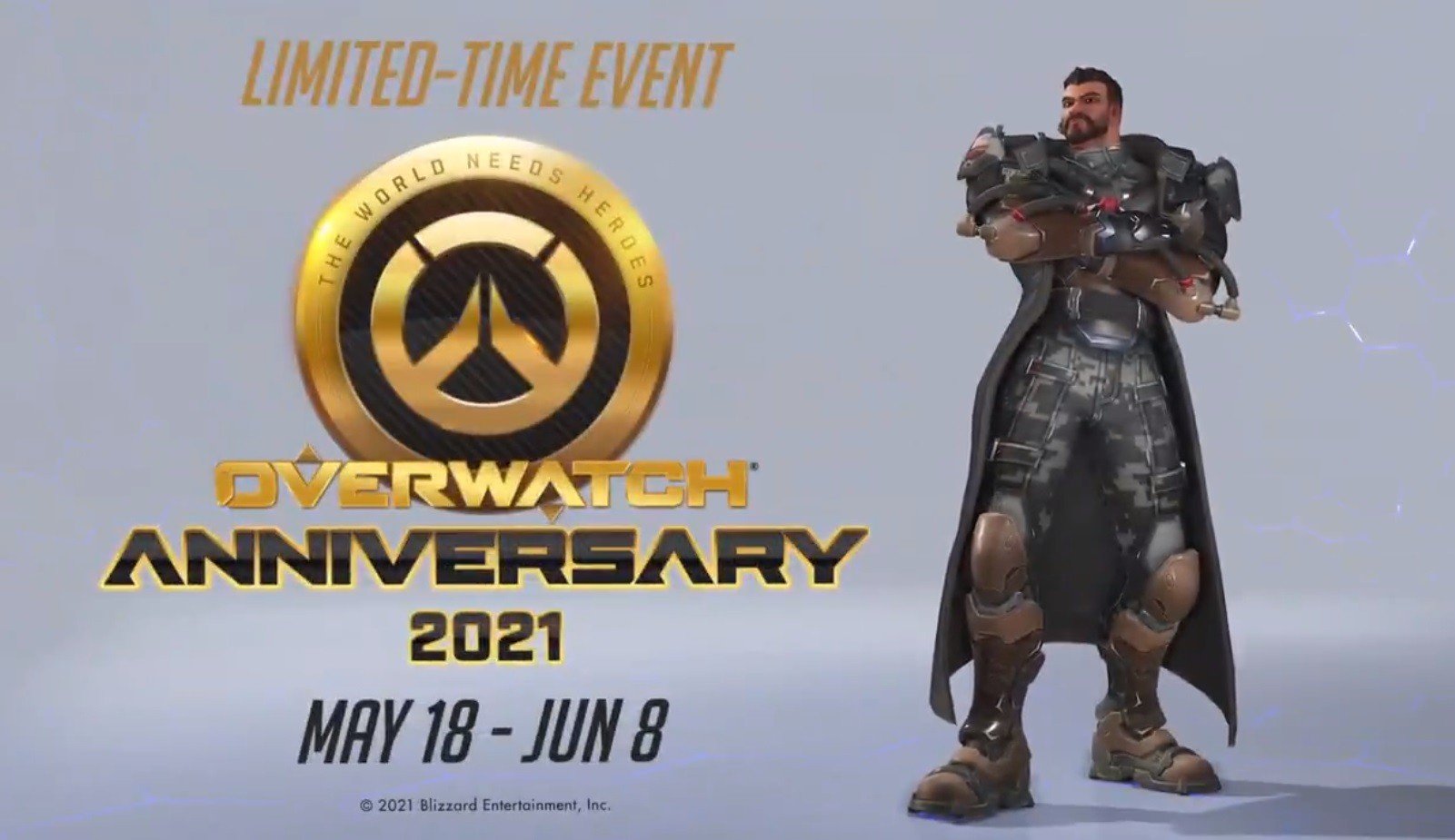 Разработчики Overwatch проведут событие в честь пятилетия игры