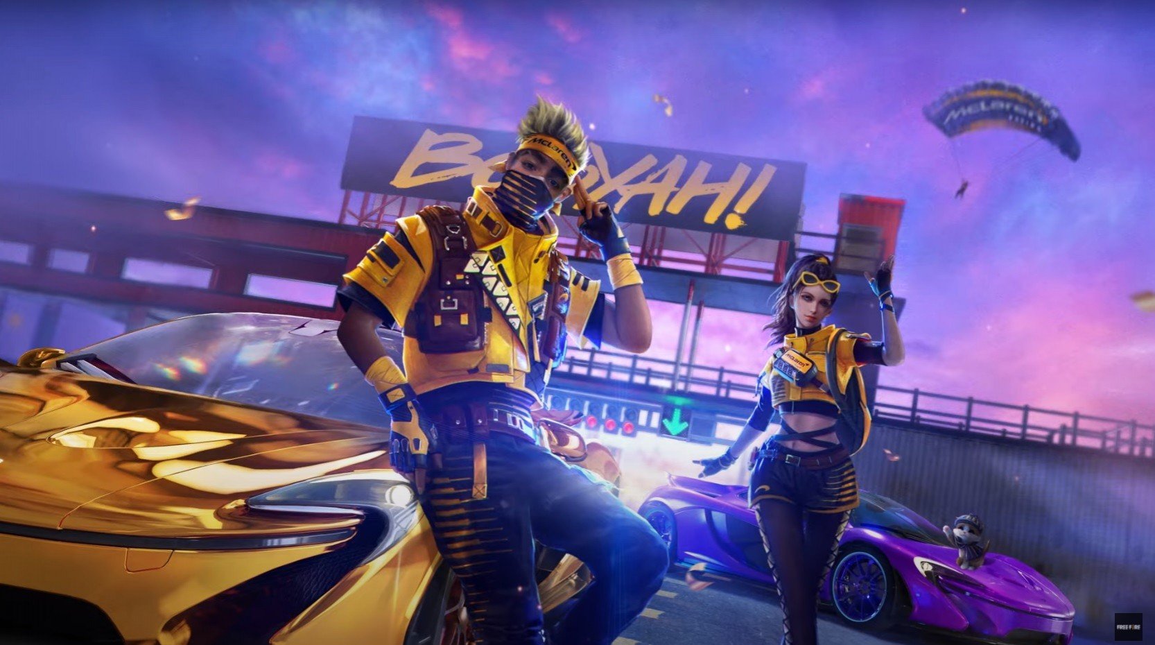 Free Fire и McLaren Racing рассказали о деталях коллаборации