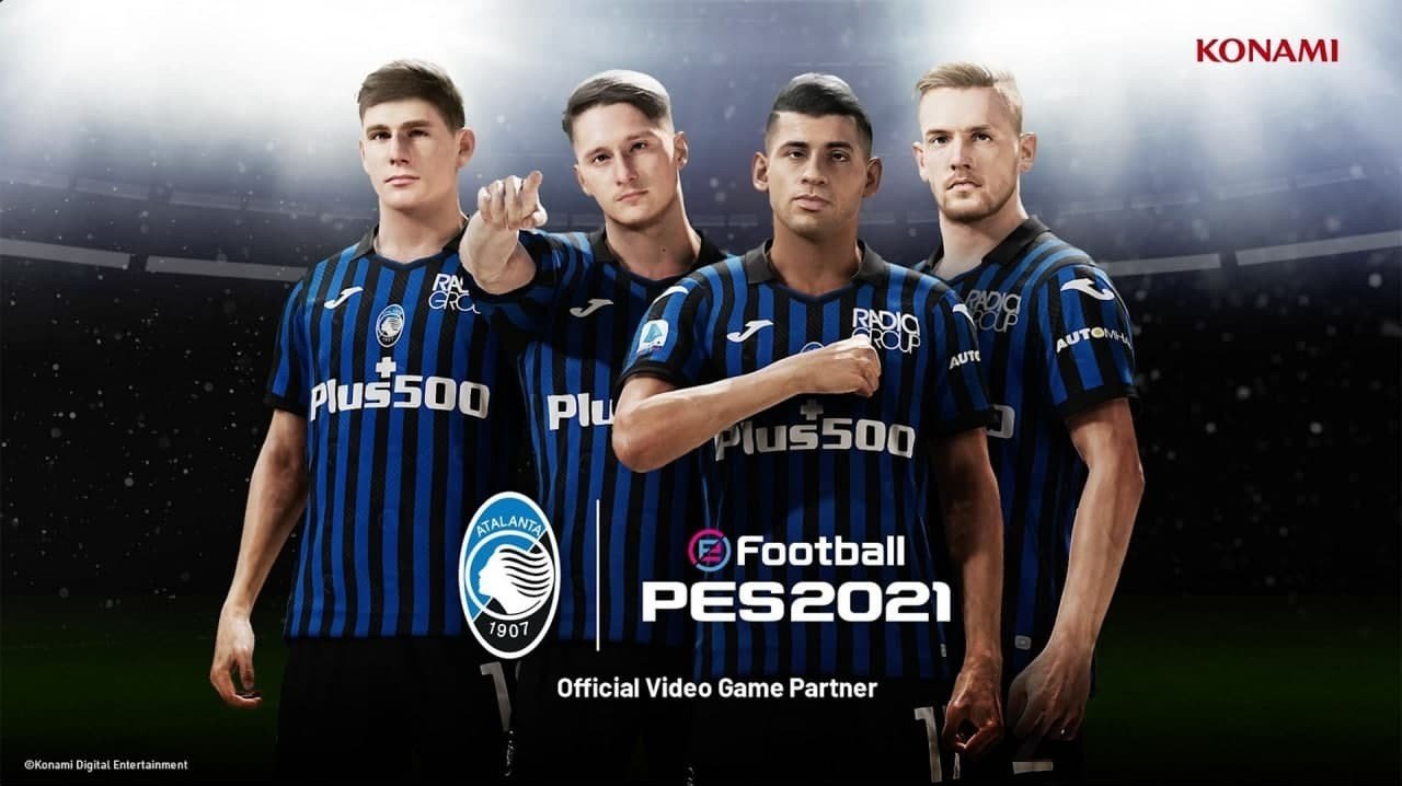 Итальянский футбольный клуб Atalanta стал партнером Pro Evolution Soccer