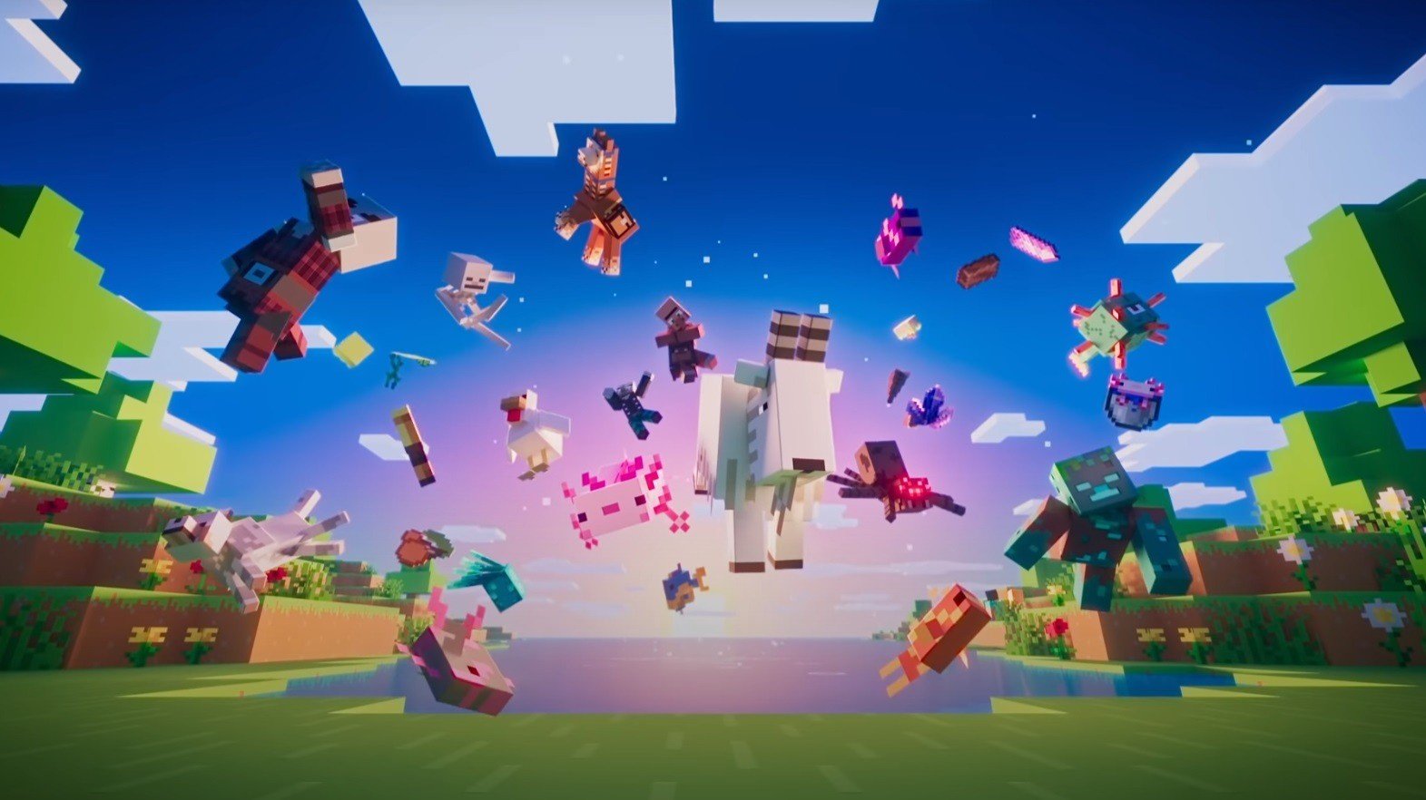 Я улыбался как ребенок когда увидел новый трейлер Minecraft  создатели гении