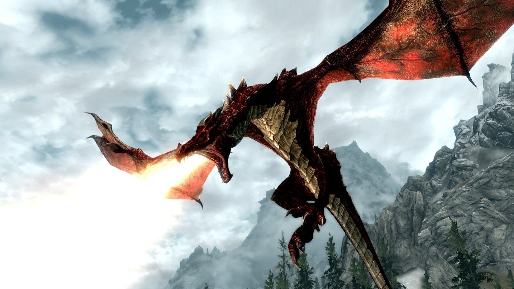 Блогер показал как выглядит Skyrim в 4К с трассировкой лучей и 500 установленными модами